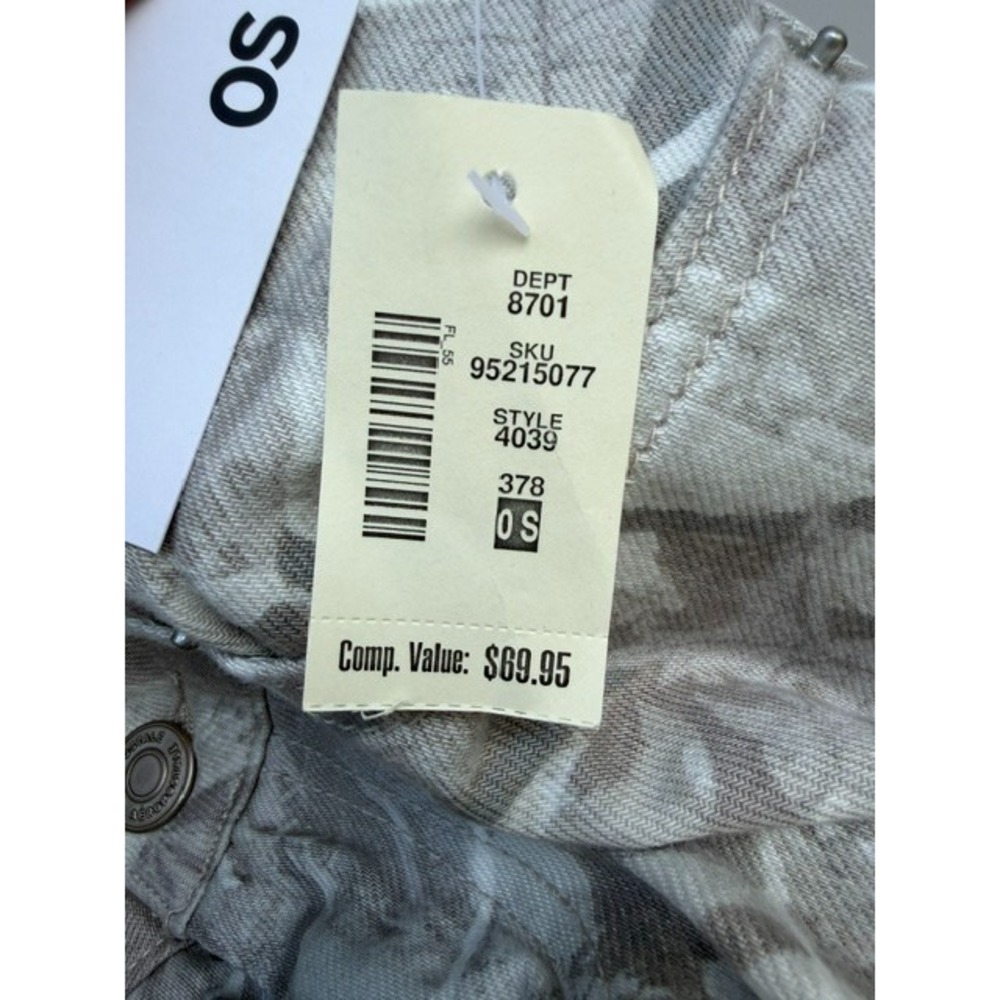 Aeropostale Womens 0S Aero Baggy Wide Leg Jeans Camo Real Tree Non Stretch Skate - Picture 11 of 14